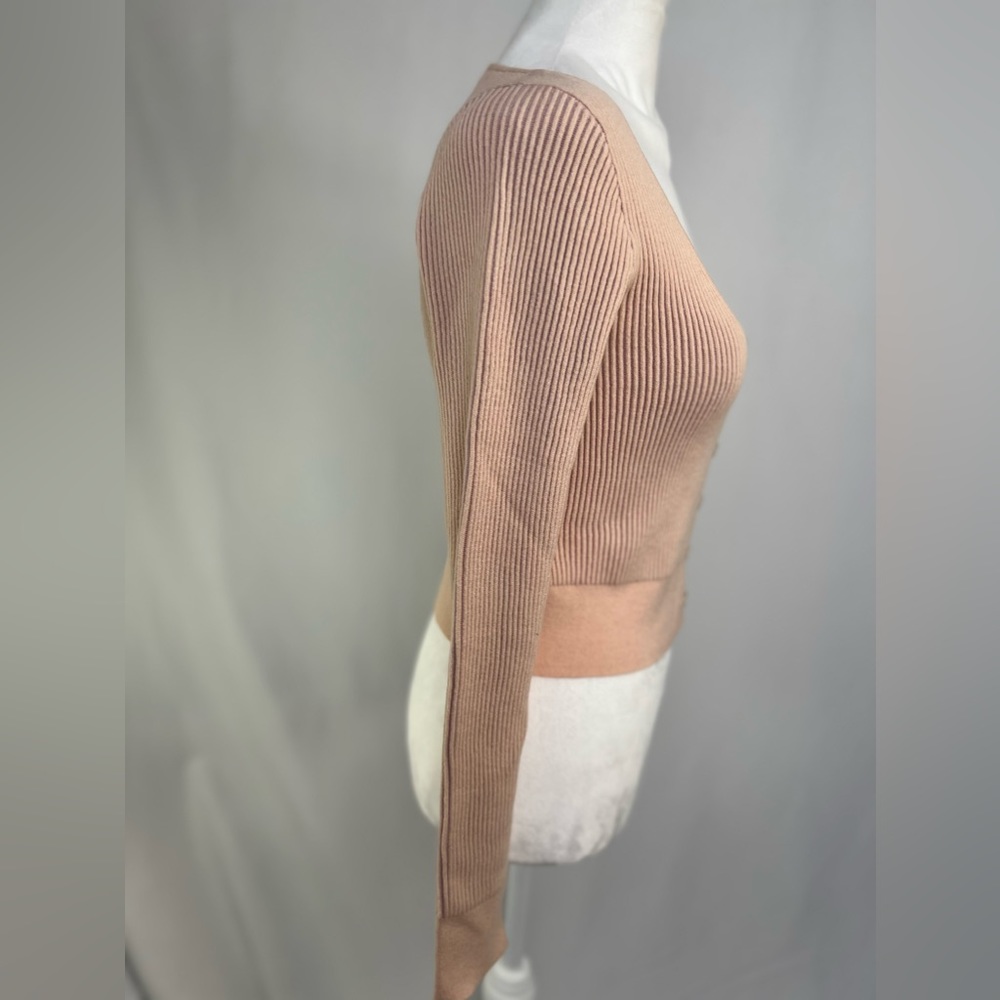 NEW / j.crew Scoopneck stretch cardigan top - Picture 4 of 7